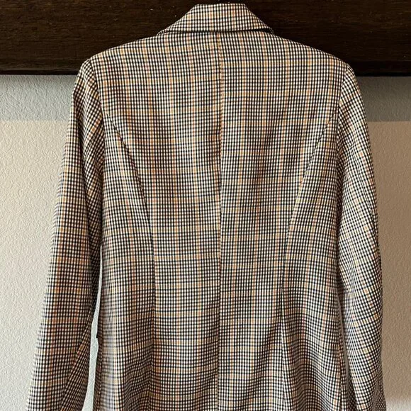 Shein Plaid Blazer - Picture 2 of 4